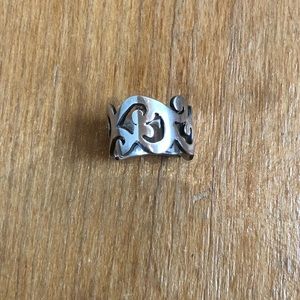 Silpada filigree sterling silver ring, size 7